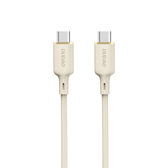 Picture of Dudao Dudao L7SCC USB-C - USB-C cable 100W 2m - beige