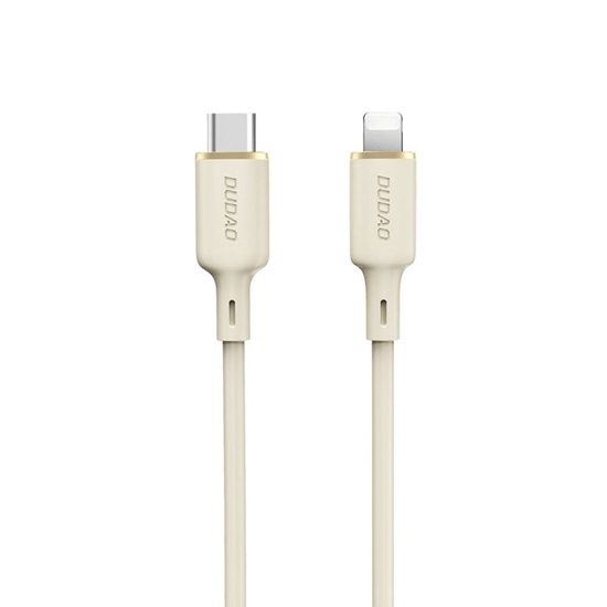 Picture of Dudao L7SCL USB-C - Lightning 30W 2m cable - beige