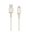 Picture of Dudao Dudao L7SM USB-A - micro USB cable 5A 1m - beige