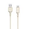 Picture of Dudao Dudao L7SM USB-A - micro USB cable 5A 1m - beige