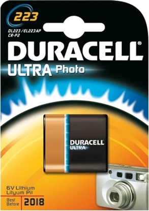 Picture of Duracell Ultra Photo 223 Vienreizējas lietošanas baterija 6V Niķeļa-oksihidroksīds (NiOx)