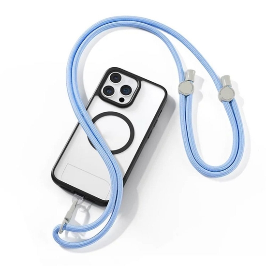 Picture of Dux Ducis Universal DUX DUCIS Plaz - cross-body phone strap - light blue Light Blue