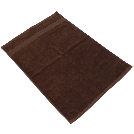 Picture of Dvielis 50x70cm brūns, 100% kokvilna