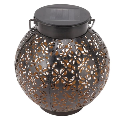 Picture of Elight Garden Decor Solar IP65 LED Retro Latern shape hanging lamp (15x15cm) with dark sensor