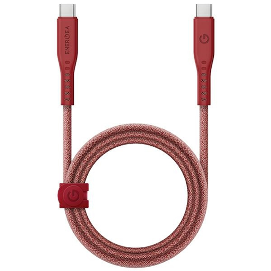 Picture of ENERGEA kabel Flow USB-C - USB-C 1.5m czerwony|red