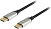 Picture of Equip 119261 DisplayPort kabelis 1 m Alumīnijs, Melns