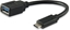 Picture of Equip 133455 USB kabelis USB 3.2 Gen 1 (3.1 Gen 1) 0,15 m USB C USB A Melns