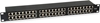 Изображение Equip 48-Port Cat.6 Shielded Patch Panel, Black