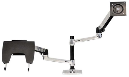 Attēls no Ergotron ZUBEHÖR UMRÜSTKIT VON EINZEL- AUF DUAL-MONITORARM