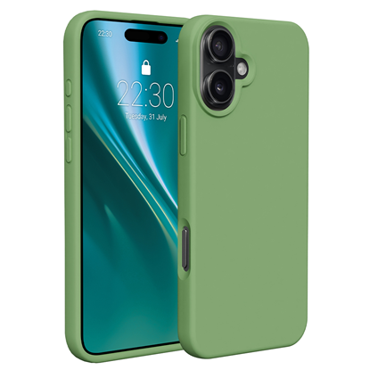 Picture of Etteri Silicone case for iPhone 16 6,1" light gree