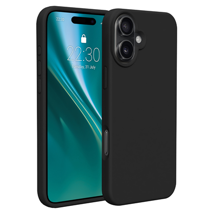 Picture of Etteri Silicone case for iPhone 16 Plus 6,7" black