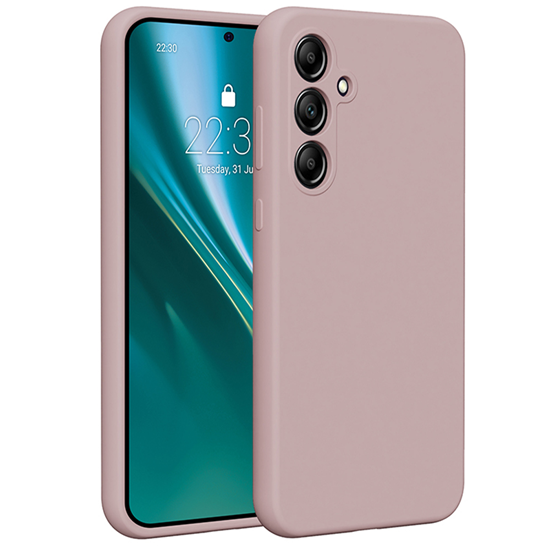 Picture of Etteri Nakadka Etteri Silicone Case do Samsung Galaxy A35 5G jasnoróowa
