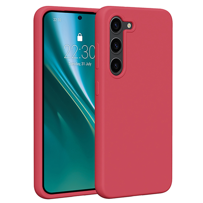 Picture of Etteri Silicone case for Samsung Galaxy S23 raspbe