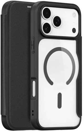Picture of Etui Dux Ducis Skin X Pro na iPhone 17 Pro z portfelem, kompatybilne z MagSafe - czarne