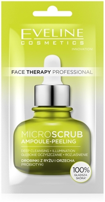 Attēls no EVELINE Face Therapy Professional Kremowy Peeling-ampuka drobnoziarnisty MicroScrub 8 ml