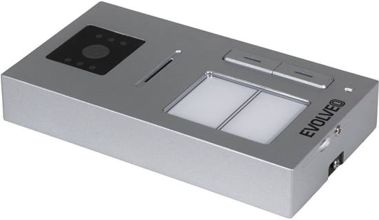 Picture of EVOLVEO DoorPhone 20-2W - 2 drátový videotelefon s aplikací pro dv domácnosti a 32GB pamtí