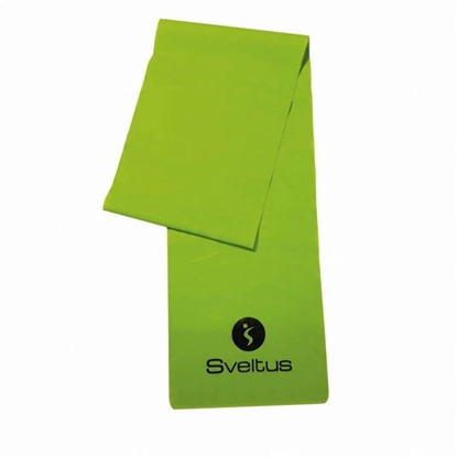 Attēls no Exercise band SVELTUS, medium, green, 120 cm