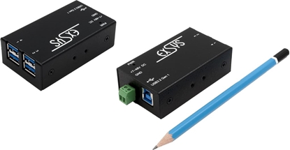 Изображение Exsys EX-1181HMS 4 Port USB  3.2 Gen1 HUB mit15KV ESD Überspannungsschutz