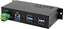 Picture of Exsys EX-1185HMVS-2 4-Port Metall USB 3.2 Gen1 mit 15KV ESD Überspannungs-Schutz