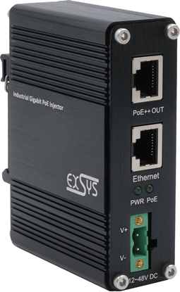 Attēls no Exsys EX-60315 PoE++ Gigabit Injektor 95W