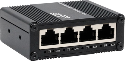 Attēls no Exsys EX-62021 5-Port Industrial Gigabit Micro Switch, unmanaged, USB-C Stromversorgung