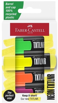Attēls no FABER-CASTELL Textmarker TXTLNR SF 4er Kartonetui