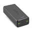 Attēls no Fast charge power bank: 20,000 mAh, 2 USBs Black