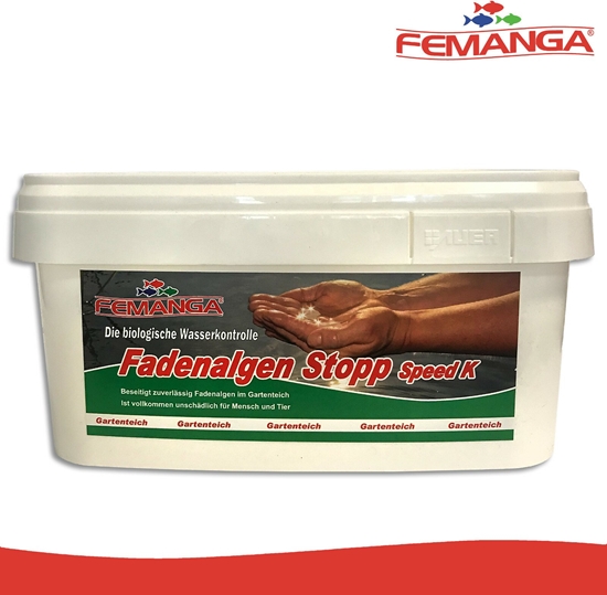 Изображение Femanga, Fadenalgen Stopp Speed K, rodek zwalczajcy glony nitkowate w oczku wodnym, 2500g