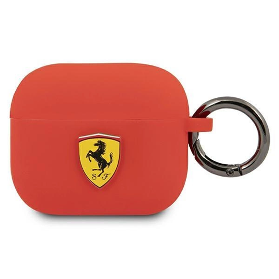 Picture of Ferrari FEA3SILRE AirPods 3 cover red|red Silicone