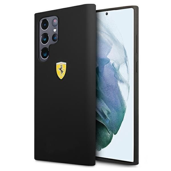 Picture of Ferrari Ferrari FESSIHCS22LBK S22 Ultra S908 black/black hardcase On Track Silicone