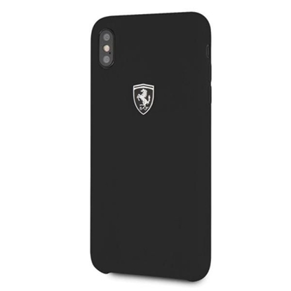 Picture of Ferrari Ferrari Hardcase FEOSIHCI65BK iPhone Xs Max black/black Silicone Off track