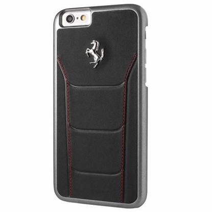 Picture of Ferrari Ferrari Hardcase FESEHCP6BKR iPhone 6/6S 488 black/red stiching