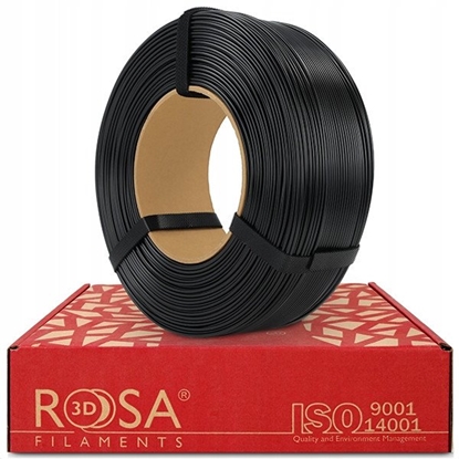 Picture of Filament ASA black 1 75 mm 1 kg refill pack Rosa3D