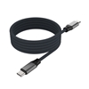 Picture of Fixed | Magnetic Braided Cable USB-C/USB-C, USB 2.0, Gray | FIXDBM-CC2-GR