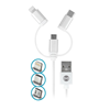Picture of Kabel USB Forever USB-A - 1 m Biay (T_01625)