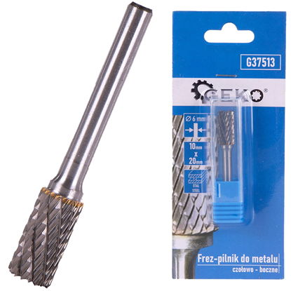 Picture of Frēze metālam cietkaus. cilindr.+gala virsm.10x20m