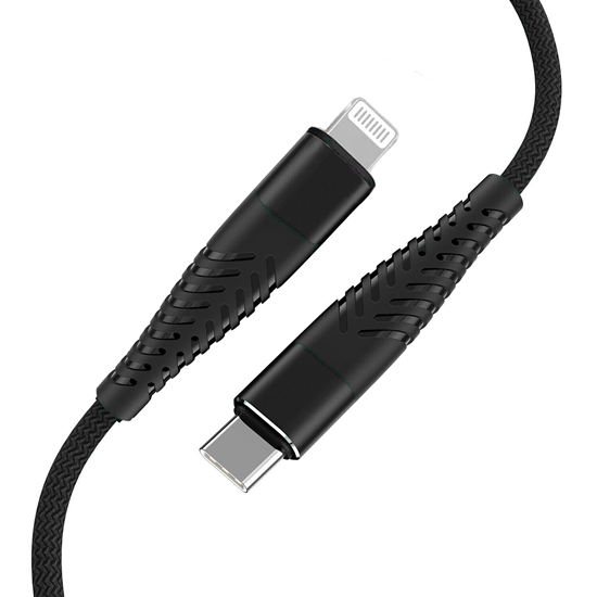 Изображение Fusion Fishbone USB-C uz Lightning kabelis 30W | 3