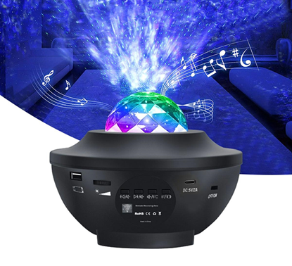 Изображение Fusion V3 diskotēkas lampa ar tālvadības pulti