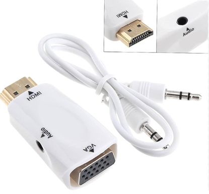 Изображение Fusion video signāla pārveidotājs HDMI uz VGA (+ a