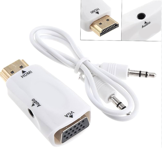 Изображение Fusion video signāla pārveidotājs HDMI uz VGA (+ a