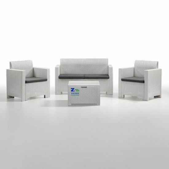 Picture of Garden furniture set Set Nebraska 3 white 8003723090688