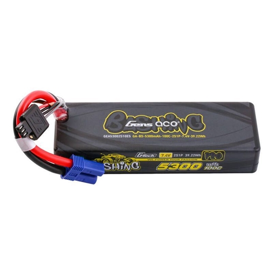 Picture of Gens Ace Gens ace G-Tech 5300mAh 7.4V 100C 2S1P Lipo z EC5