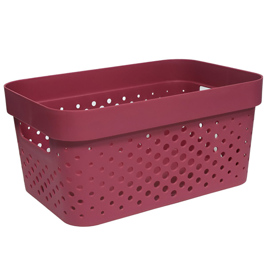 Picture of Grozs Deny 25x17x12cm, sarkans