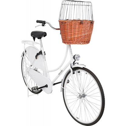 Attēls no Grozs suņu pārvadāšanai: Trixie Bicycle basket wit