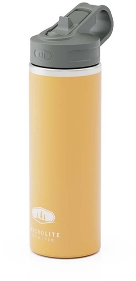 Picture of GSI Outdoors Microlite 710ml Straw Top, Mineral Yellow