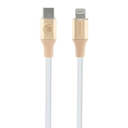Изображение Guess Ebossed Logo USB-C | Lightning cable 1.5m fa