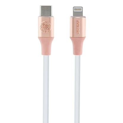 Изображение Guess Ebossed Logo USB-C | Lightning Cable 1.5m Fa