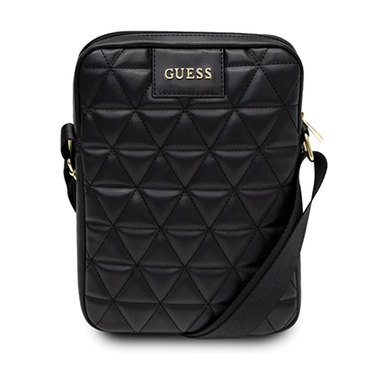 Изображение Guess Torba GUTB10QLBK 10" czarna|black Quilted Ta