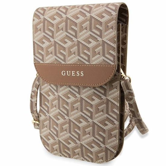 Picture of Guess Torebka GUWBHGCFSEW brązowy|brown GCube Stri
