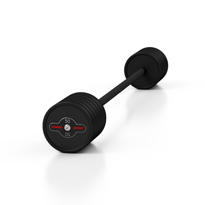 Attēls no Gumijots svara stienis ar fiksētu svaru 1 gab. 50 kg - Marbo Sport